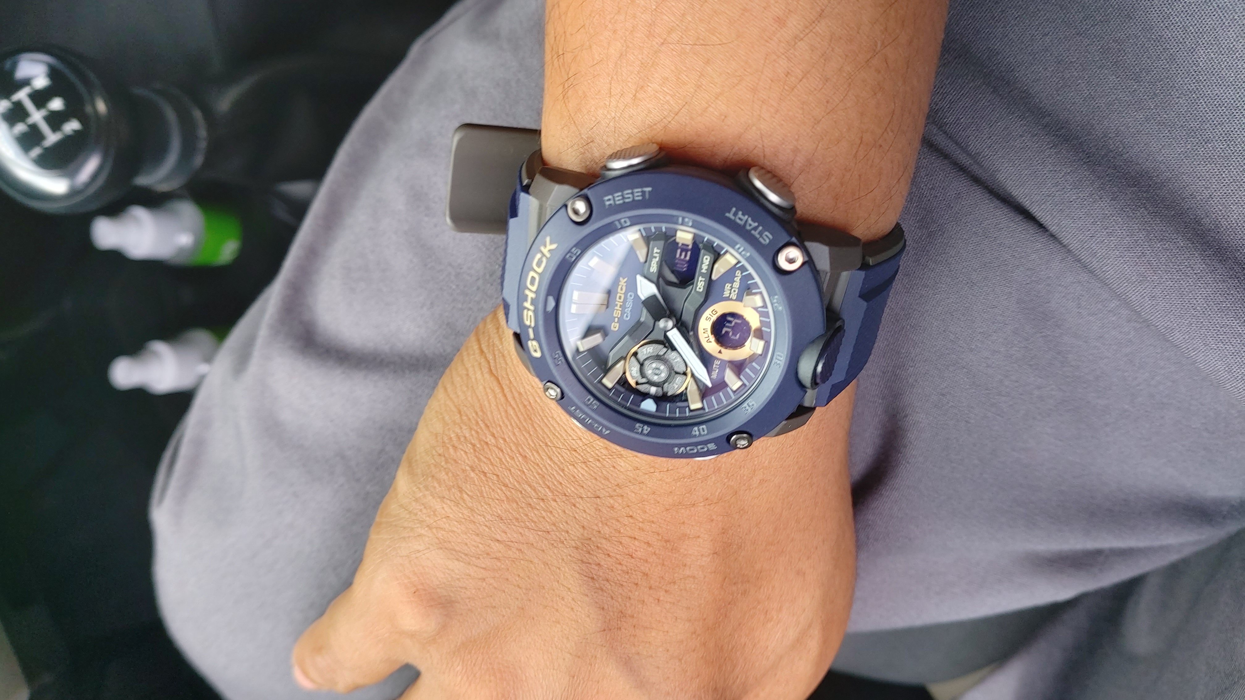 Casio G-Shock GA-2000-2AJF Blue Dial 