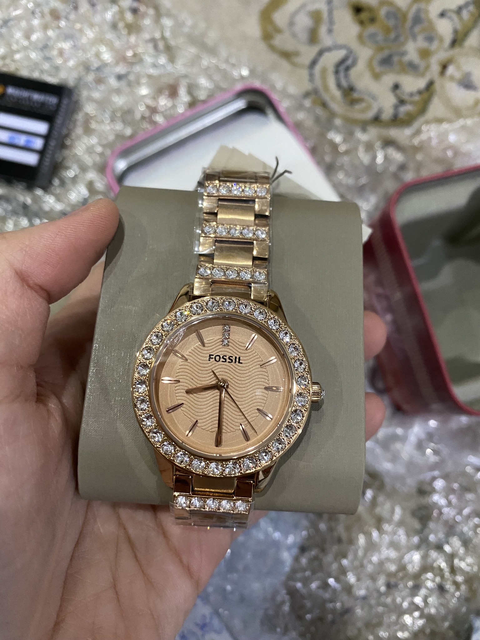 Fossil ES3020 Ladies Jesse Rose Gold 