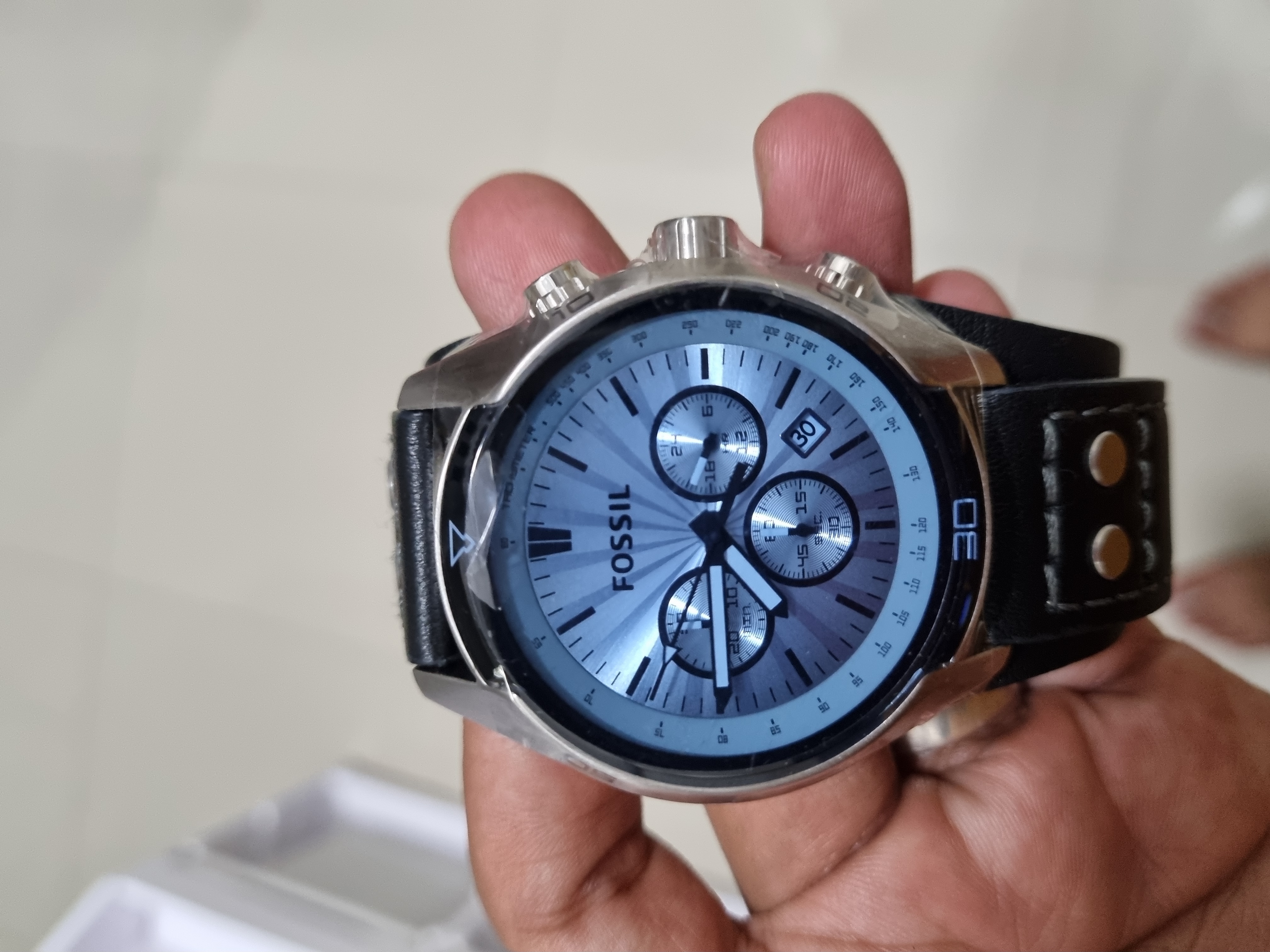 Fossil CH2564 Coachman Chronograph Blue 