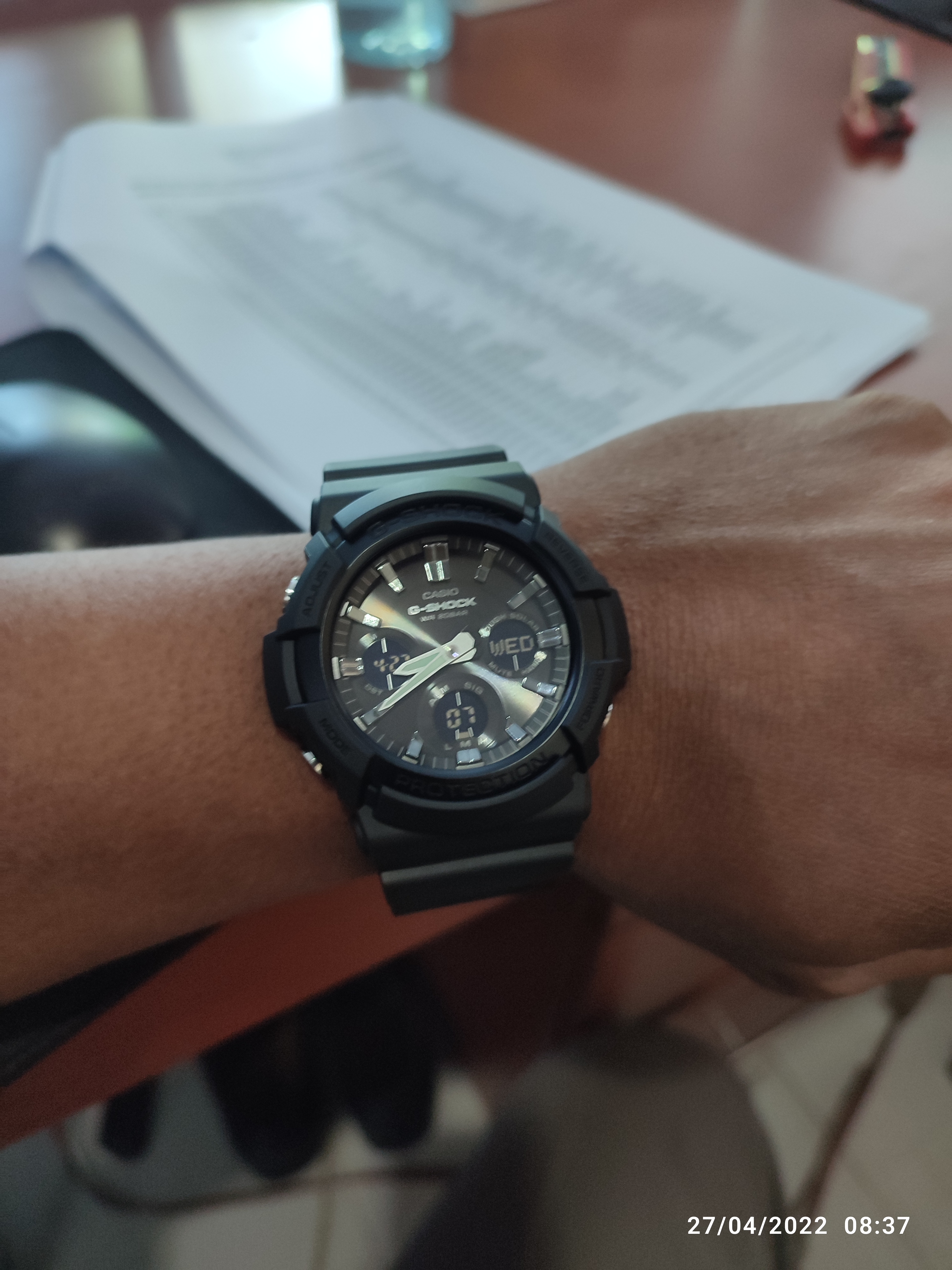Casio G-Shock GAS-100B-1ADR Analog 