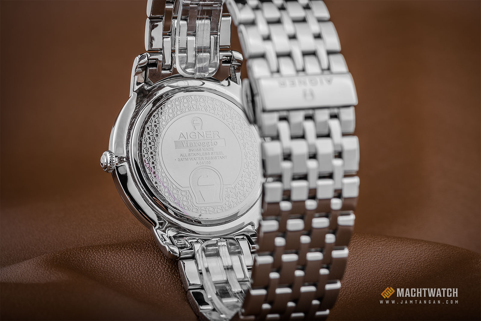 Aigner A04116A Men Silver Dial Stainless Steel Strap Machtwatch