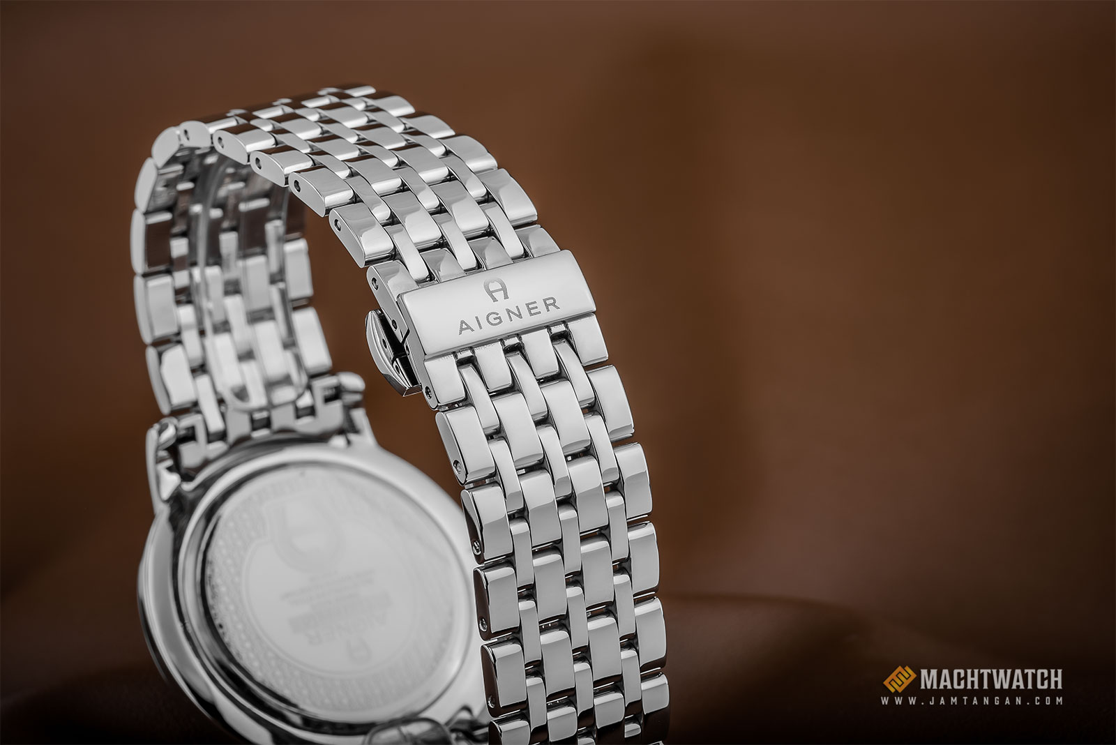 Aigner A04116A Men Silver Dial Stainless Steel Strap Machtwatch
