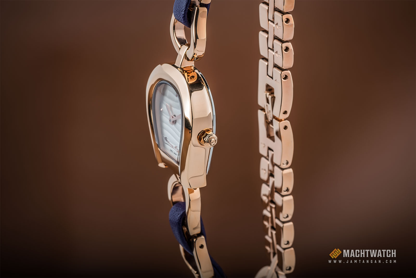 Aigner A07234 Ladies Silver Dial Rose Gold Stainless Steel Strap Machtwatch