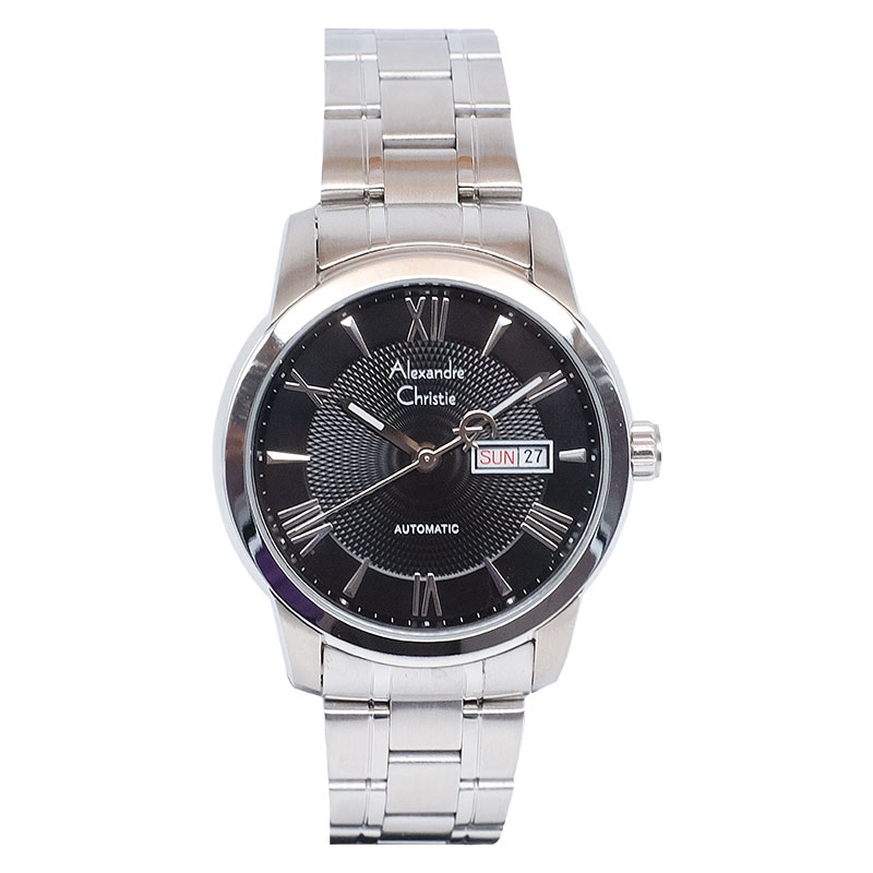 Alexandre Christie AC 3028 MA BSSBA Man Classic Black Dial Stainless ...