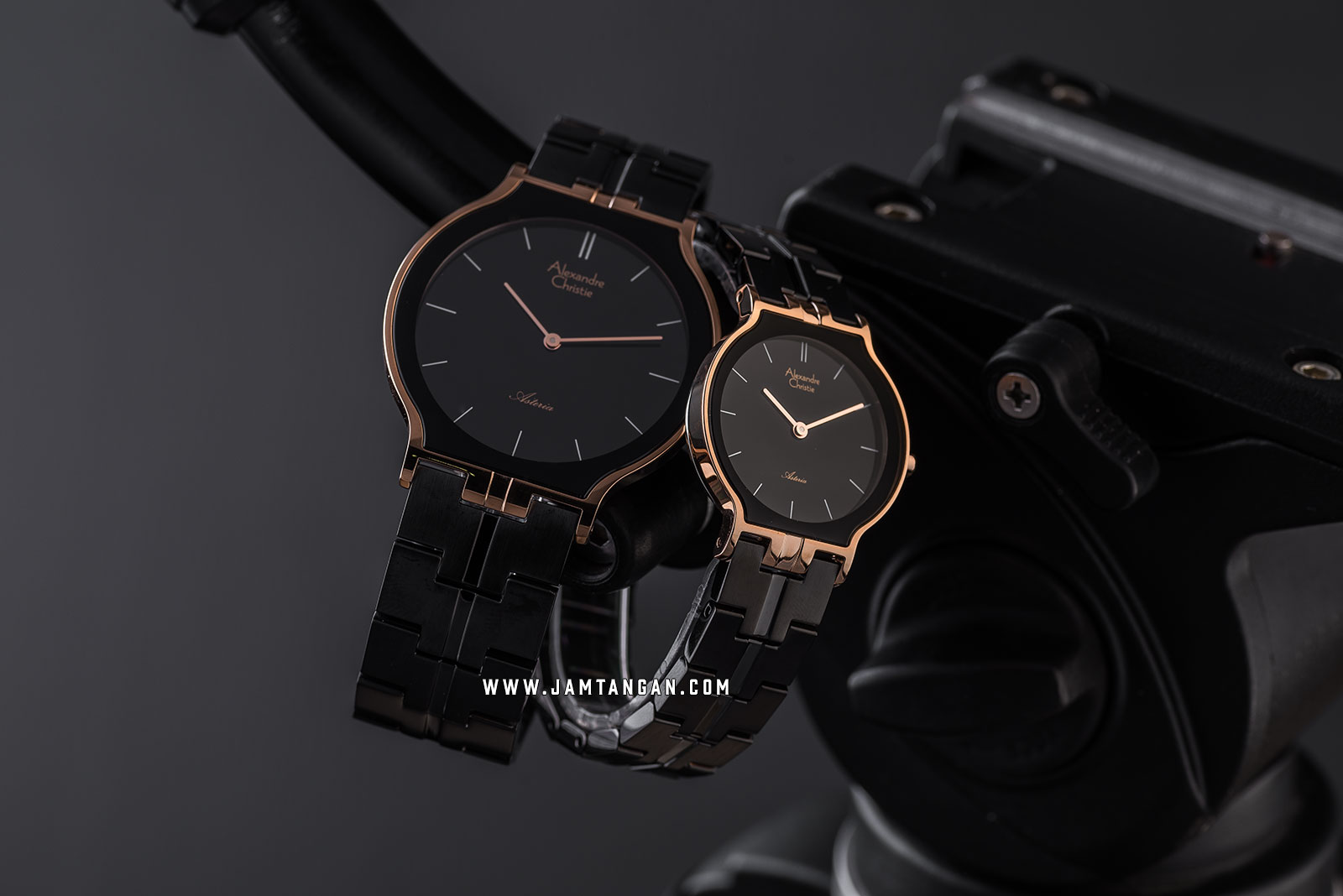 Alexandre Christie AC 8603 MH BBRBA Men Black Dial Black Stainless Steel Strap Machtwatch