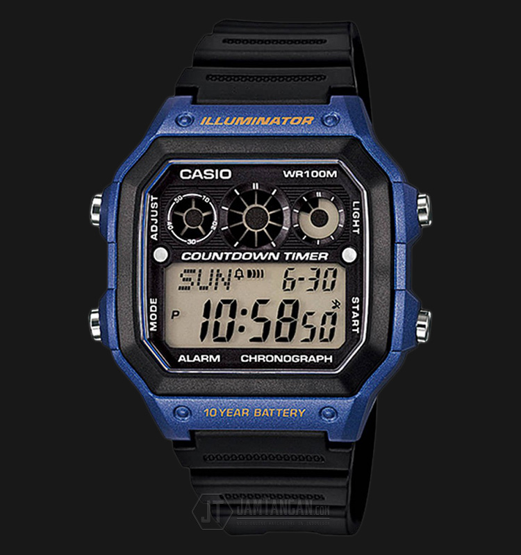 casio ae1300wh strap