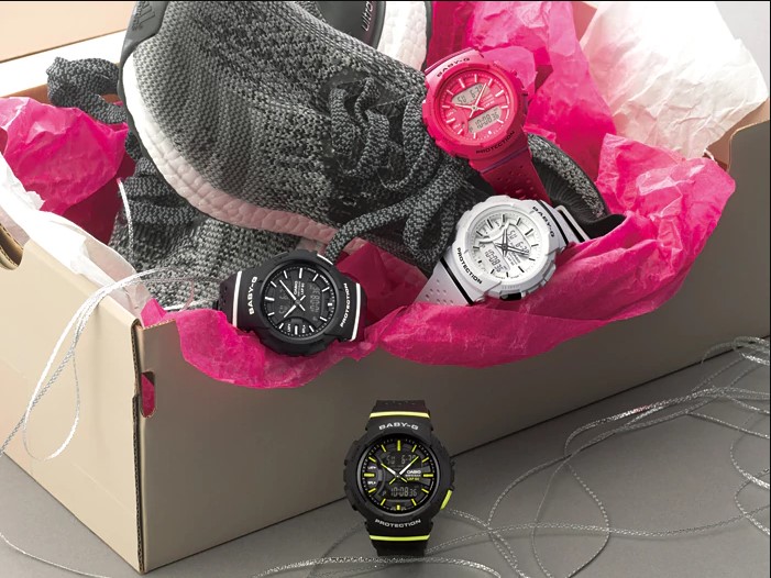 Casio Baby-G BGA-240-1A1DR Running Series Resin Band Machtwatch
