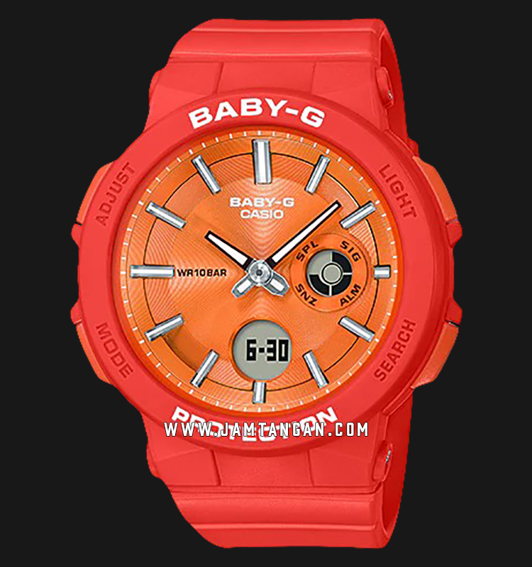 baby g orange watch