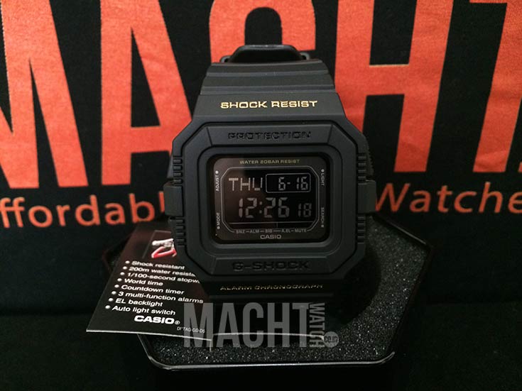 Casio G-Shock DW-5500-1BDR | Jamtangan.com