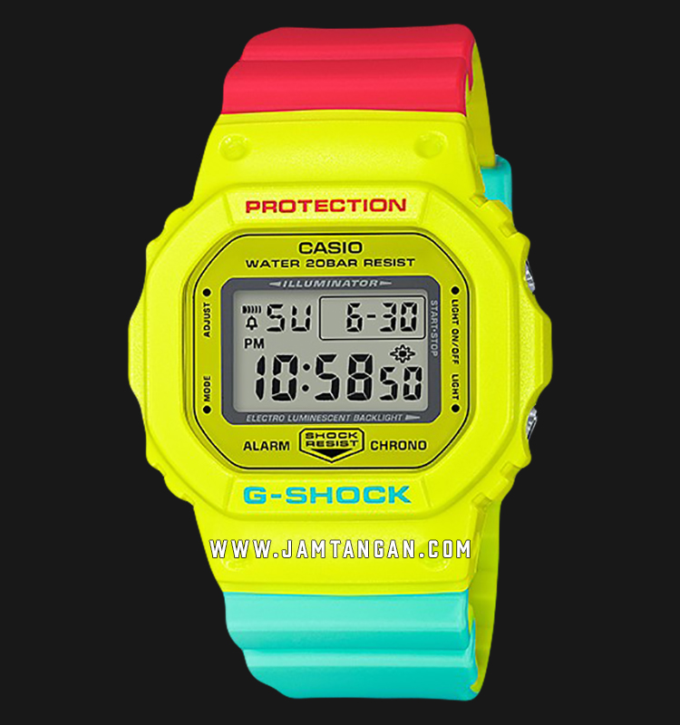 g shock rainbow color
