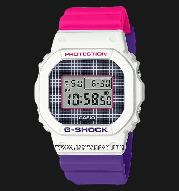 Casio G-shock DW-5600THB-7JF Special Colour Retro Style Digital Dial Dual  Tone Resin Strap | Jamtangan.com