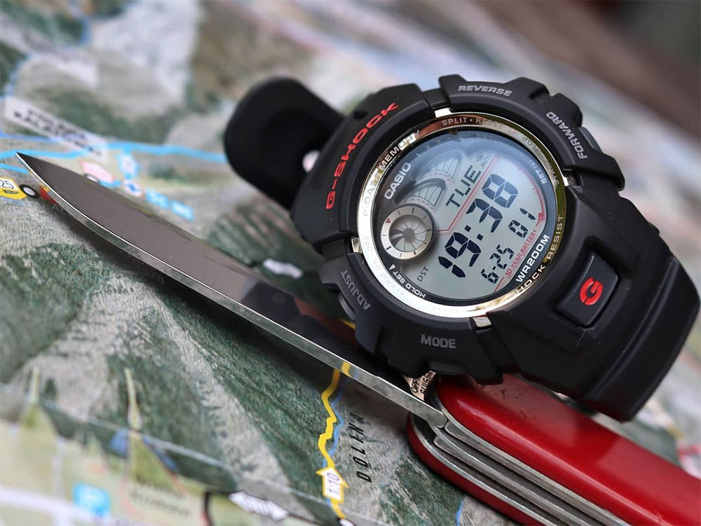 Casio G-Shock G-2900F-1VDR Digital Dial Black Resin Band | Jamtangan.com