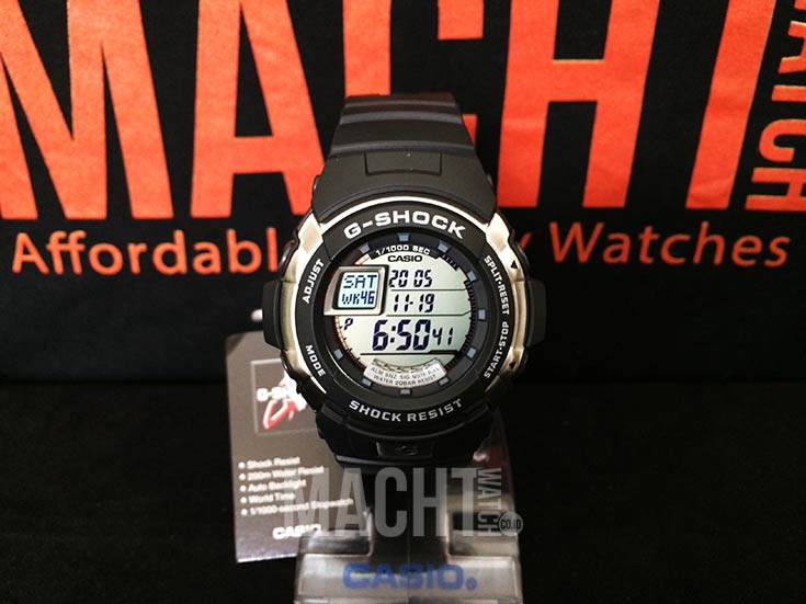 Casio G-Shock G-7700-1DR Digital Dial Black Resin Band | Jamtangan.com