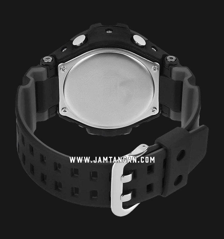 Casio G-Shock GA-1100-1A1DR Gravitymaster Men Digital Analog Display Dial  Black Resin Strap | Jamtangan.com