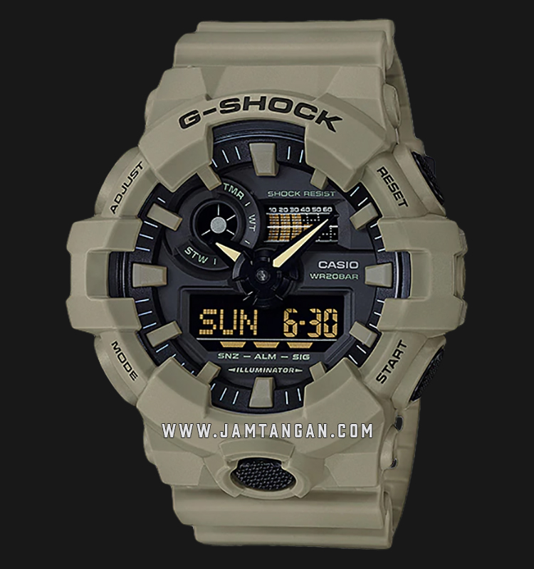 casio g shock tan