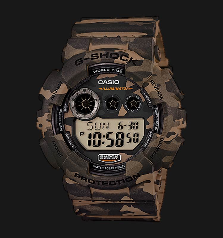 g shock casio camouflage