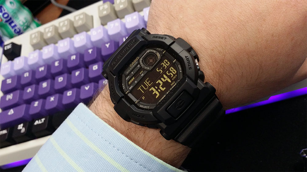 Casio G-Shock GD-350-1BDR Men Digital 