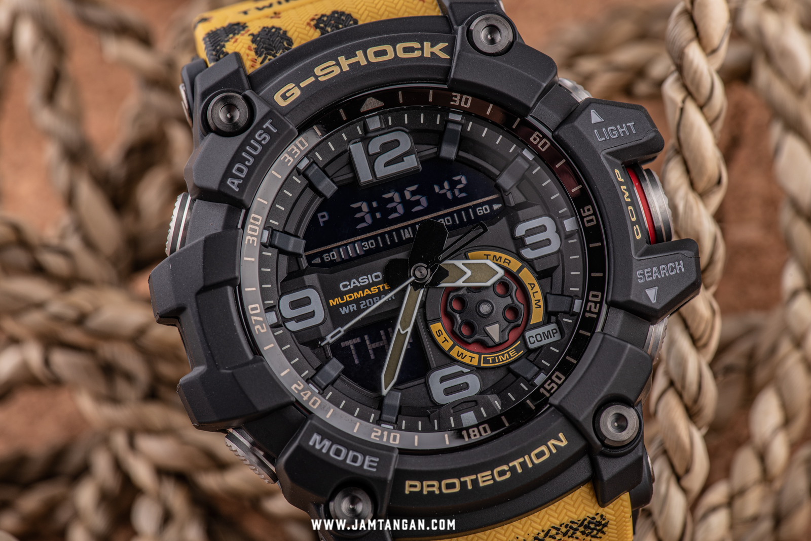 Casio G-Shock GG-1000WLP-1AJR Mudmaster Twin Sensor Digital Analog Dial Camouflage Resin Strap Machtwatch