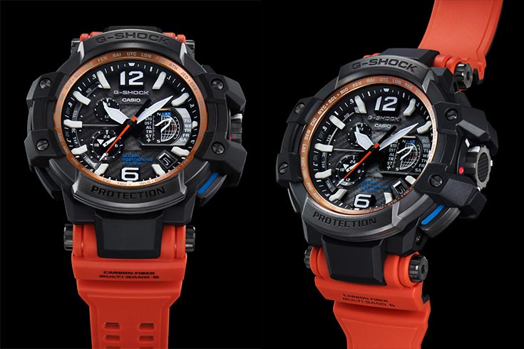 Casio G-Shock GPS Hybrid Wave Ceptor GPW-1000-4ADR Machtwatch