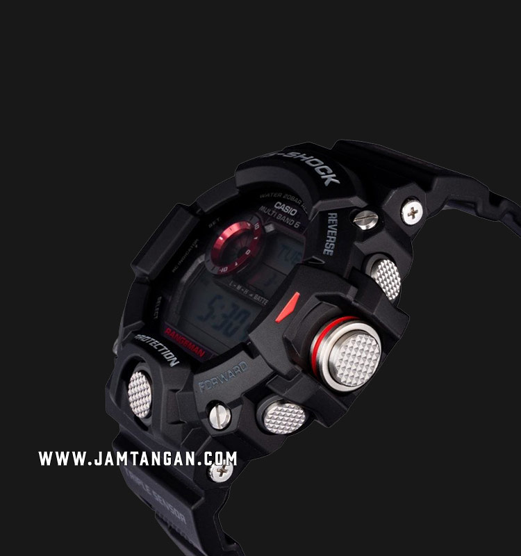 Casio G-Shock RANGEMAN Tough Solar GW-9400-1DR Resin Band Water Resistant  200M | Jamtangan.com