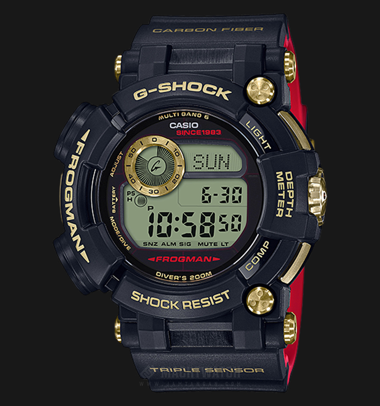 jam g shock frogman