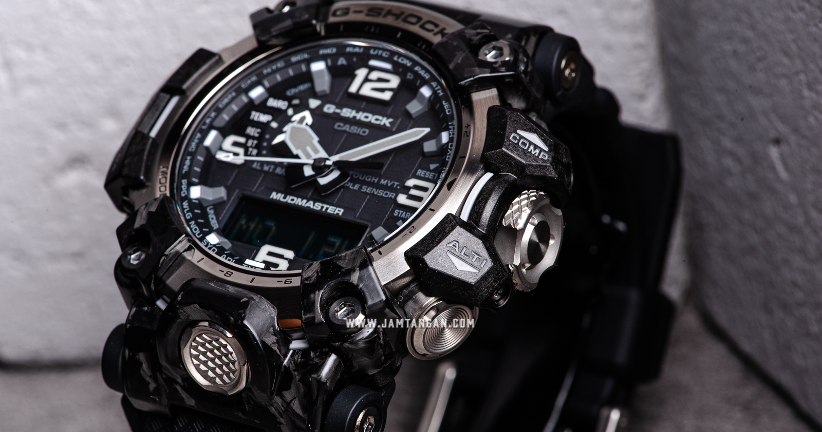 Casio GShock Mudmaster GWG20001A1DR Tough Solar Digital Analog Dial