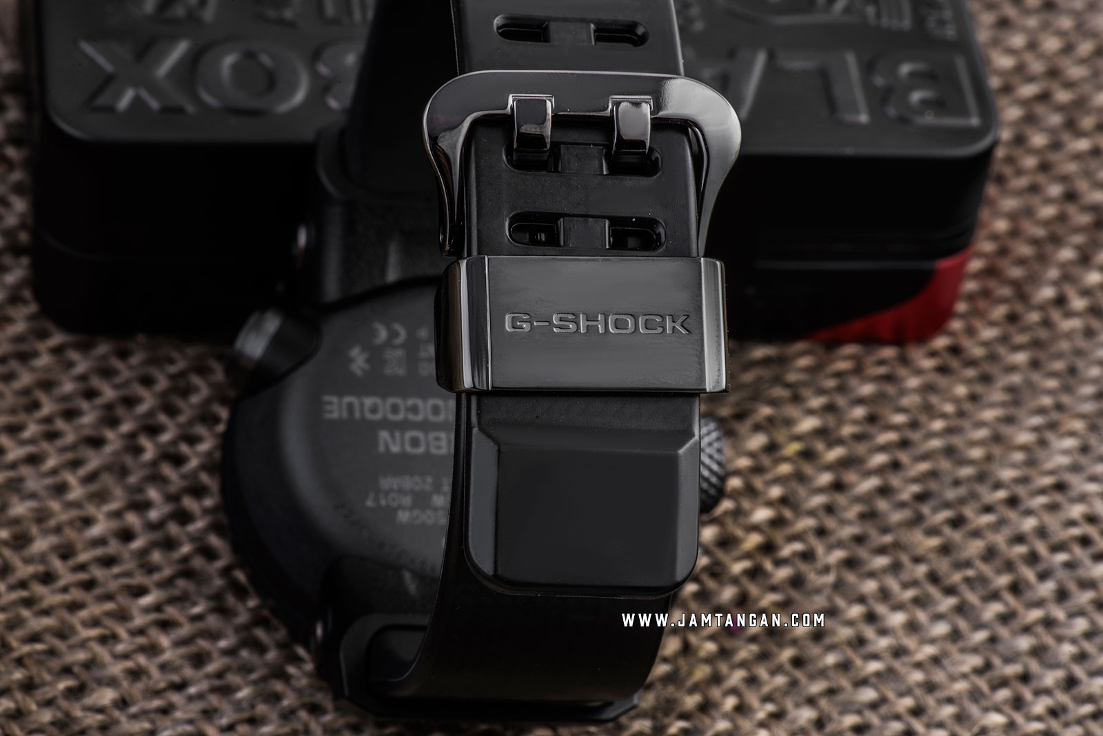 Casio G-Shock Gravitymaster GWR-B1000-1AJF Black Analog Dial Black Resin Strap Machtwatch