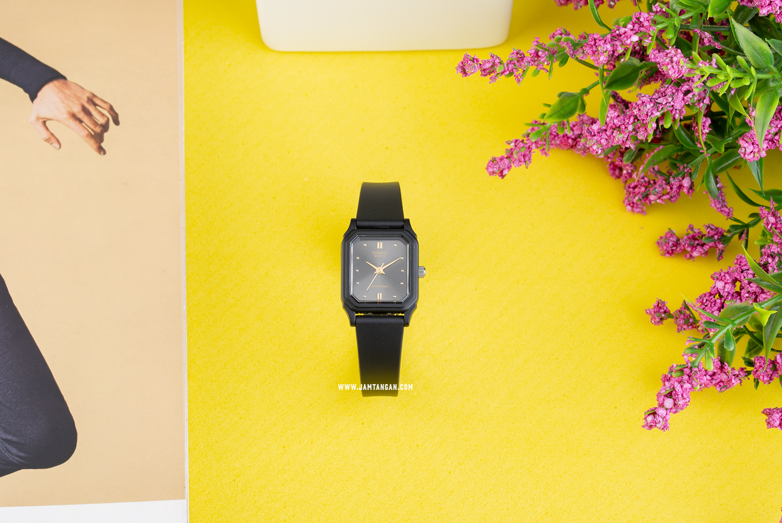 Casio LQ-142E-1ADF - Quartz - Rubber Band Machtwatch