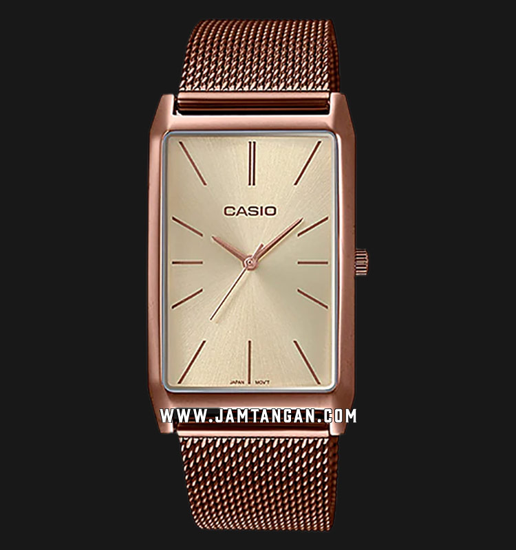 casio gold analog
