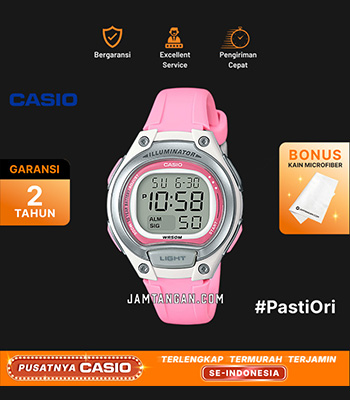 Bracelet De Montre Casio Résine Rose LW-203-4AV - Neuf Avec étiquettes, Remplacement Bracelet Montre