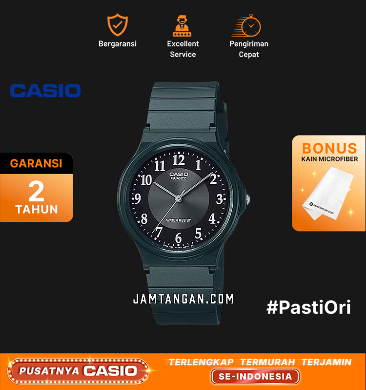 casio black classic