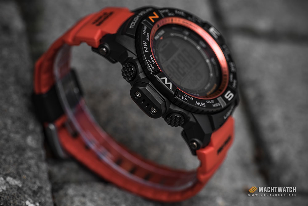 Casio Pro Trek PRW-3500Y-4DR Tough Solar Triple Sensor Wave Ceptor Machtwatch