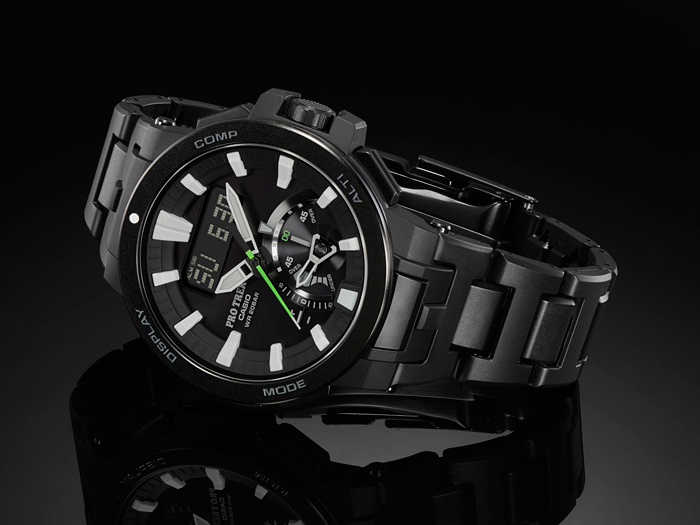 Casio Pro Trek PRW-7000FC-1DR Tough Solar Wave Ceptor Smart Access 200M Machtwatch