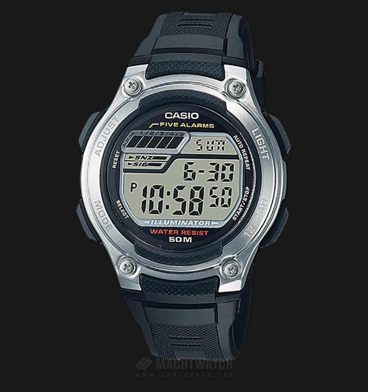 casio illuminator five alarms