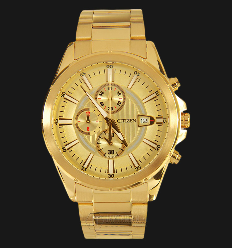 citizen gold bracelet watch