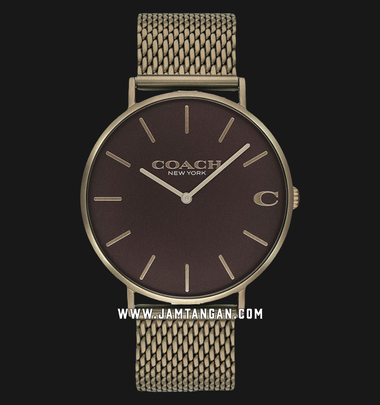 coach new york watch men's