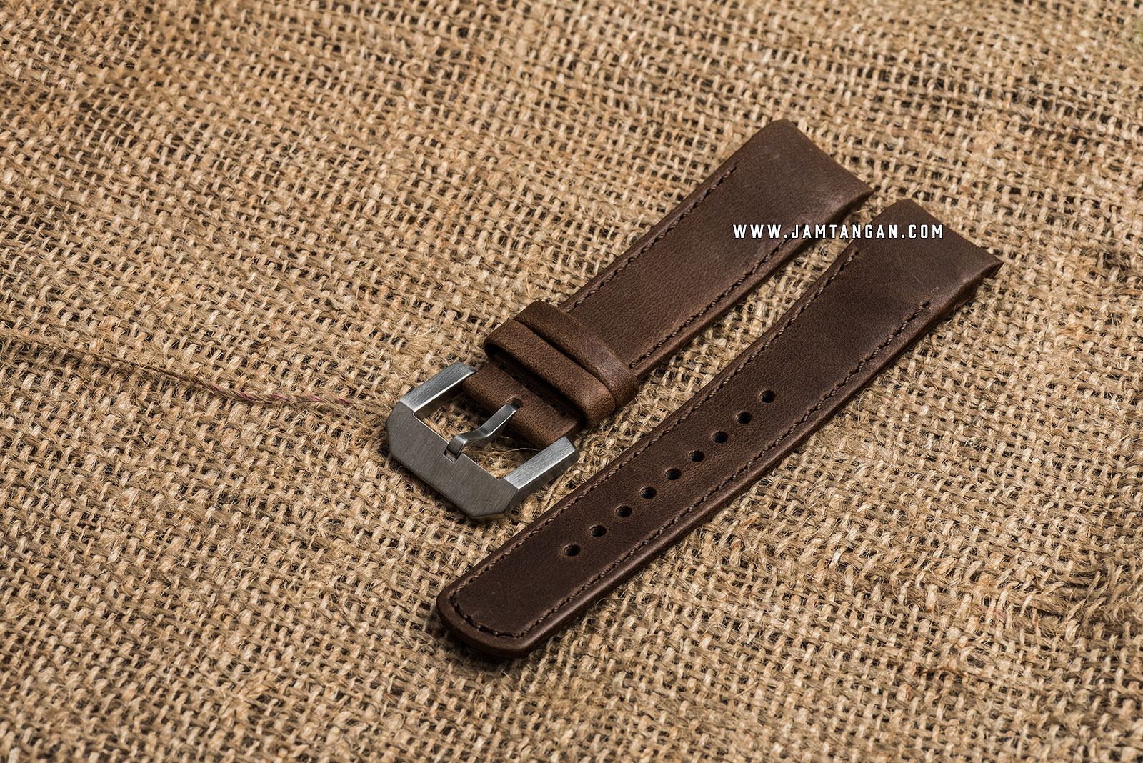 Strap Crafter Blue CB05-Leather-Brown 22mm Men Leather Strap Machtwatch