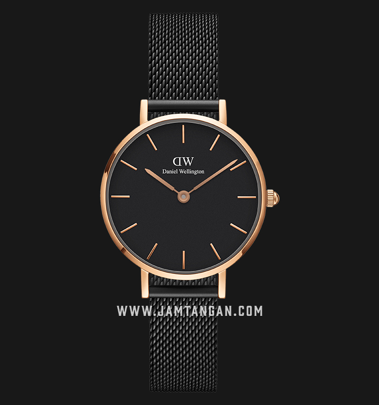 Daniel Wellington Classic DW00100245 Petite Ashfield 28mm Black Dial