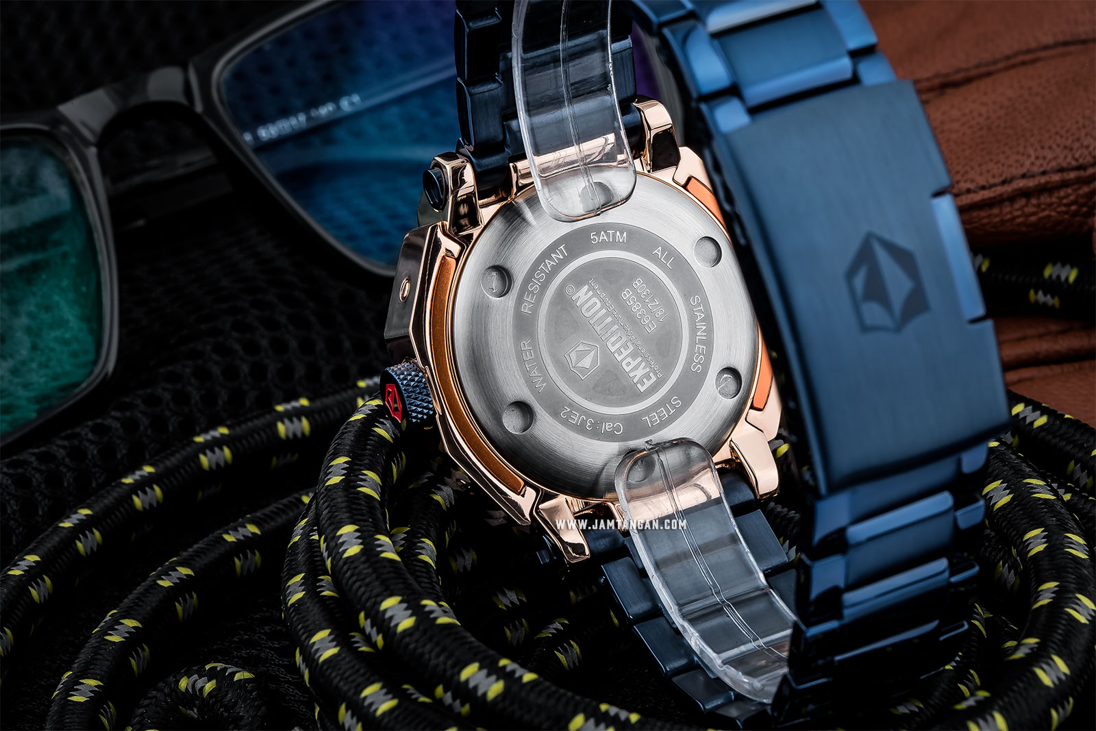 Expedition E 6385 BF BURBU Ladies Blue Dial Blue Stainless Steel Machtwatch