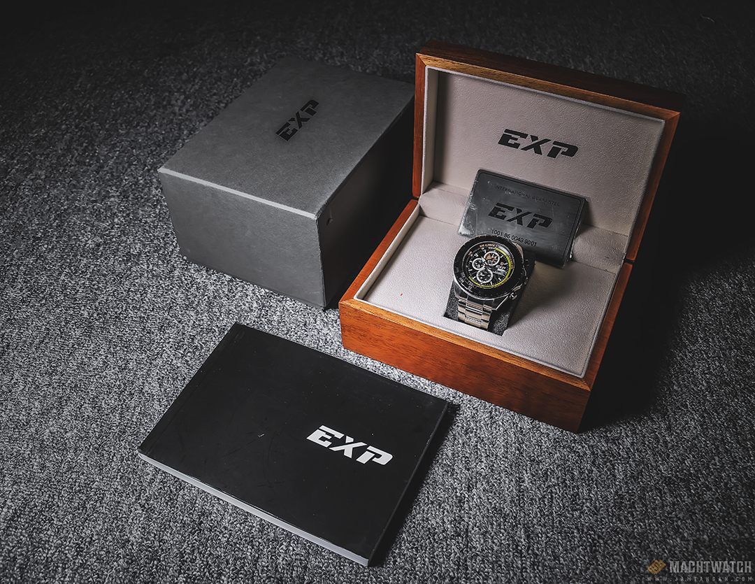 Expedition Altimeter E 6739 MC BEPBA Man Chronograph Black Dial Stainless Steel Machtwatch
