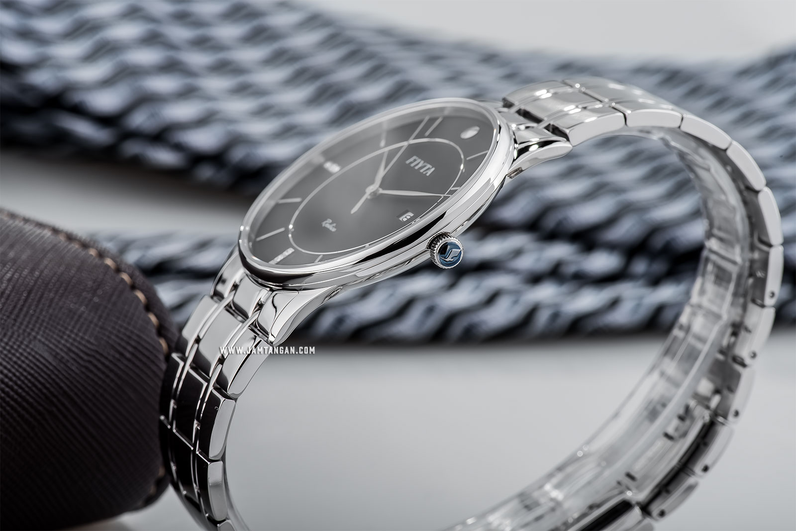 FIYTA G800012.WBW Joyart Man Black Dial Stainless Steel Machtwatch