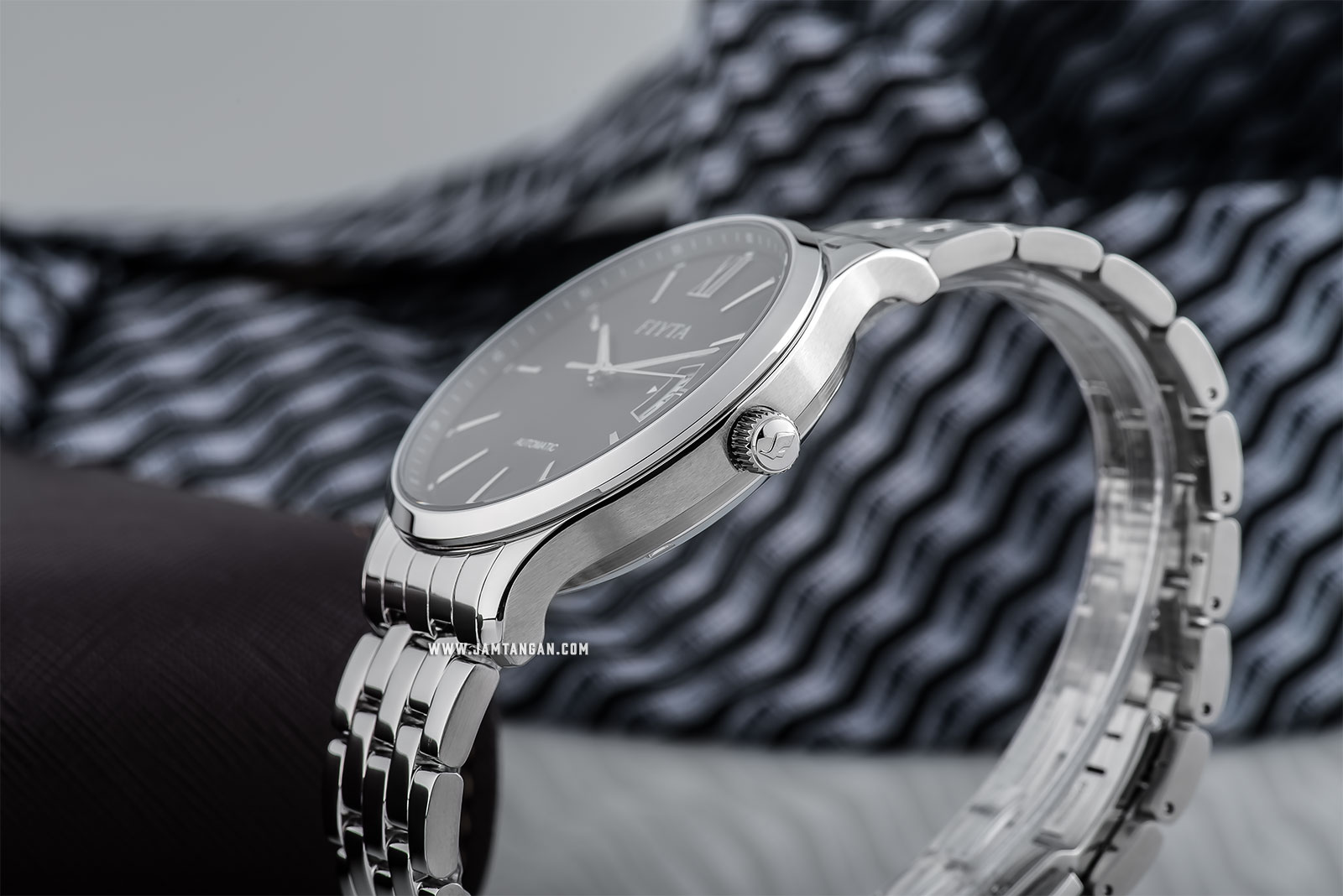 FIYTA GA802012.WBW Classic Automatic Man Black Dial Stainless Steel Machtwatch