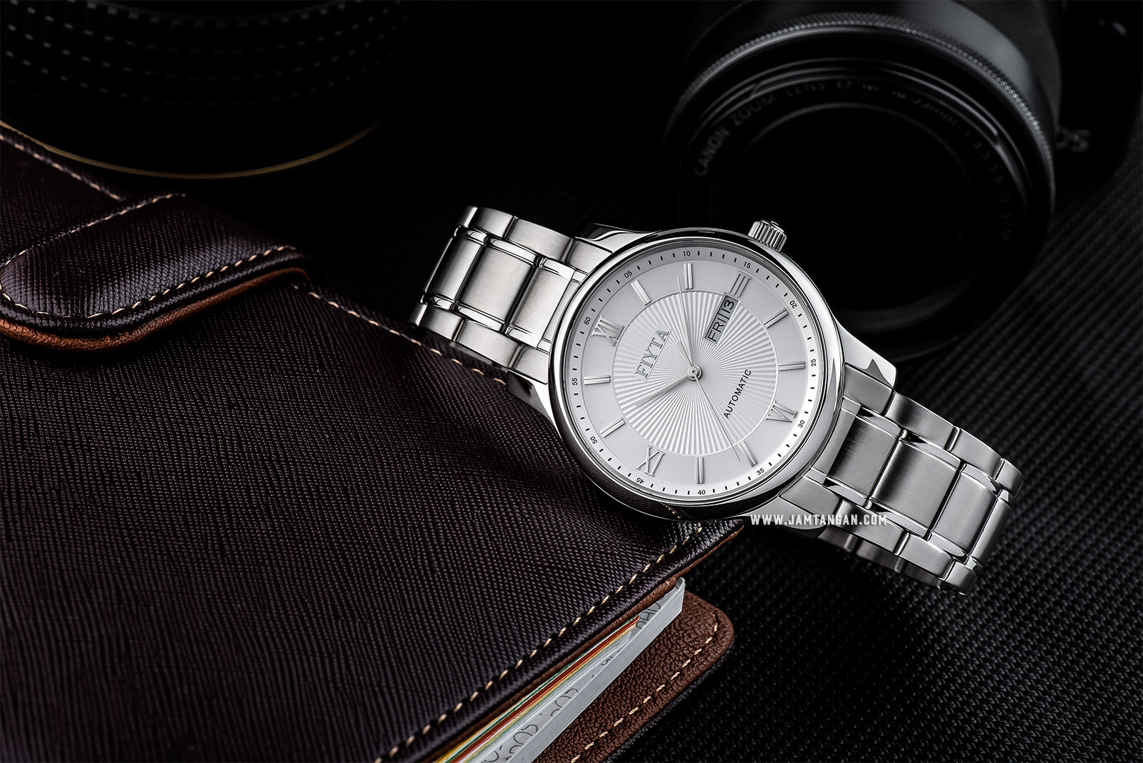 FIYTA GA8312.WWW Classic Automatic Man White Dial Stainless Steel Machtwatch