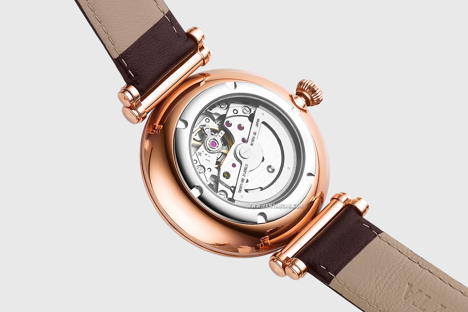 FIYTA GA850001.PSR IN Automatic Man Brown Dial Brown Leather Strap Machtwatch