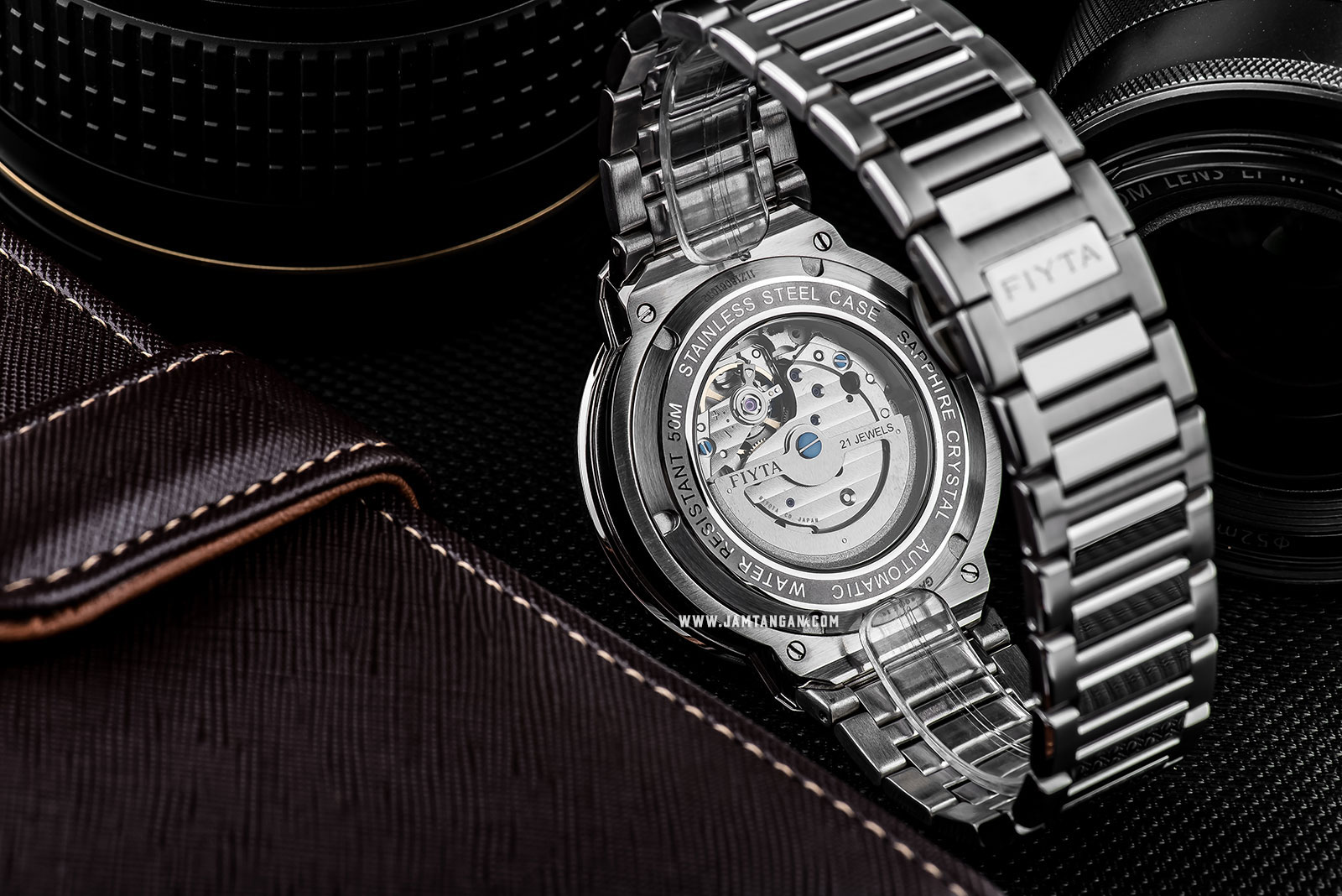 FIYTA GA852001.WLW Power Reserve Automatic Man Blue Dial Stainless Steel Machtwatch