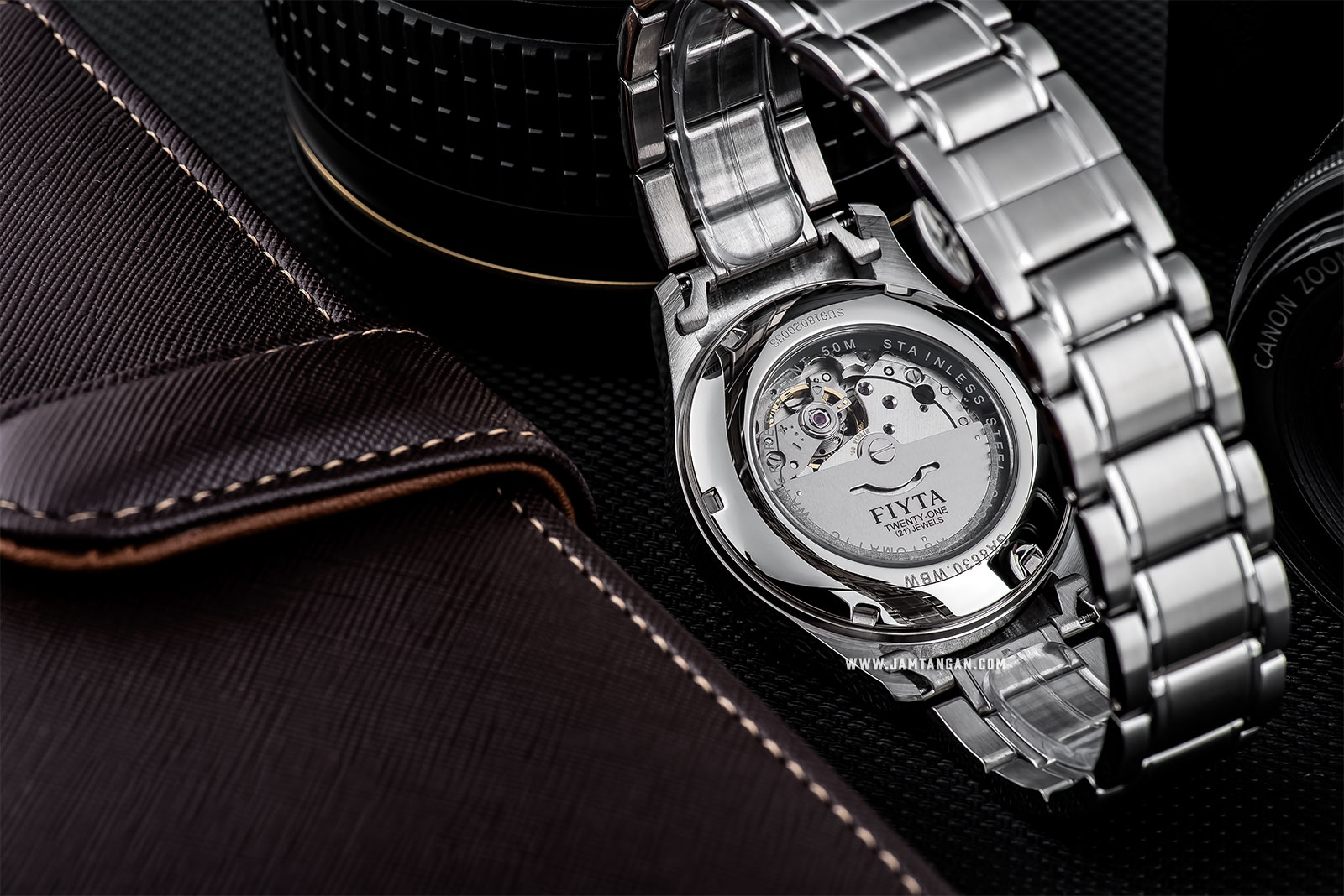 FIYTA GA8630.WBW Classic Automatic Man Black Dial Stainless Steel Machtwatch
