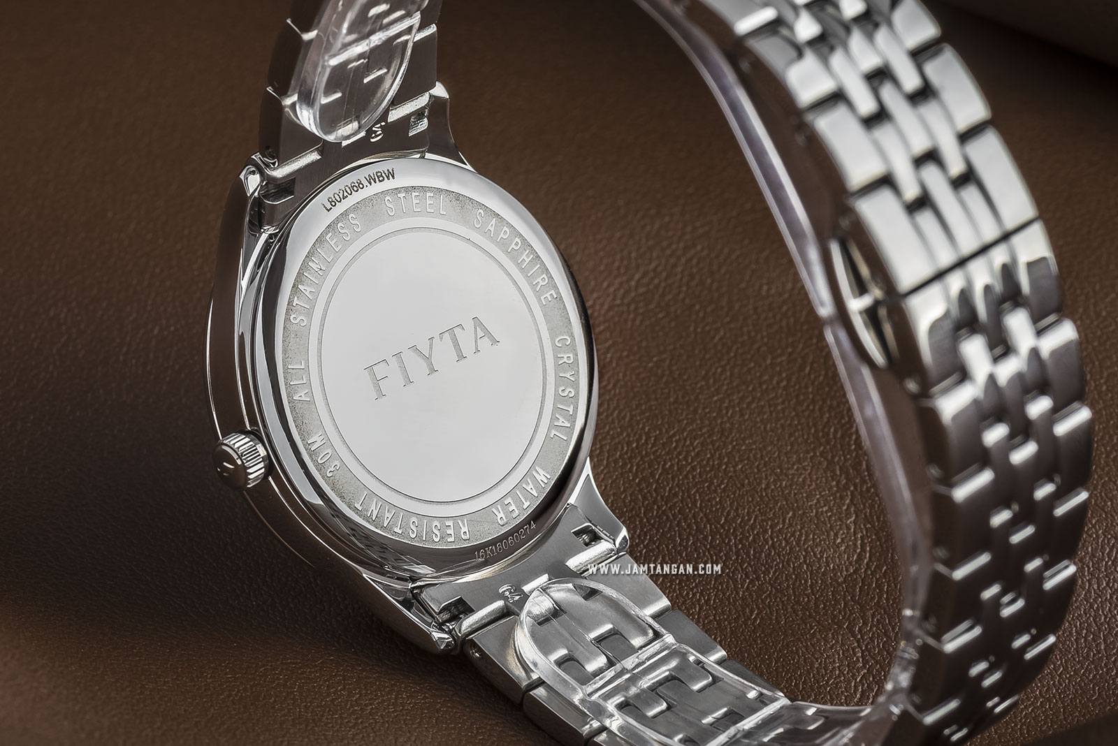 FIYTA L802068.WBW Joyart Ladies Black Dial Stainless Steel Machtwatch