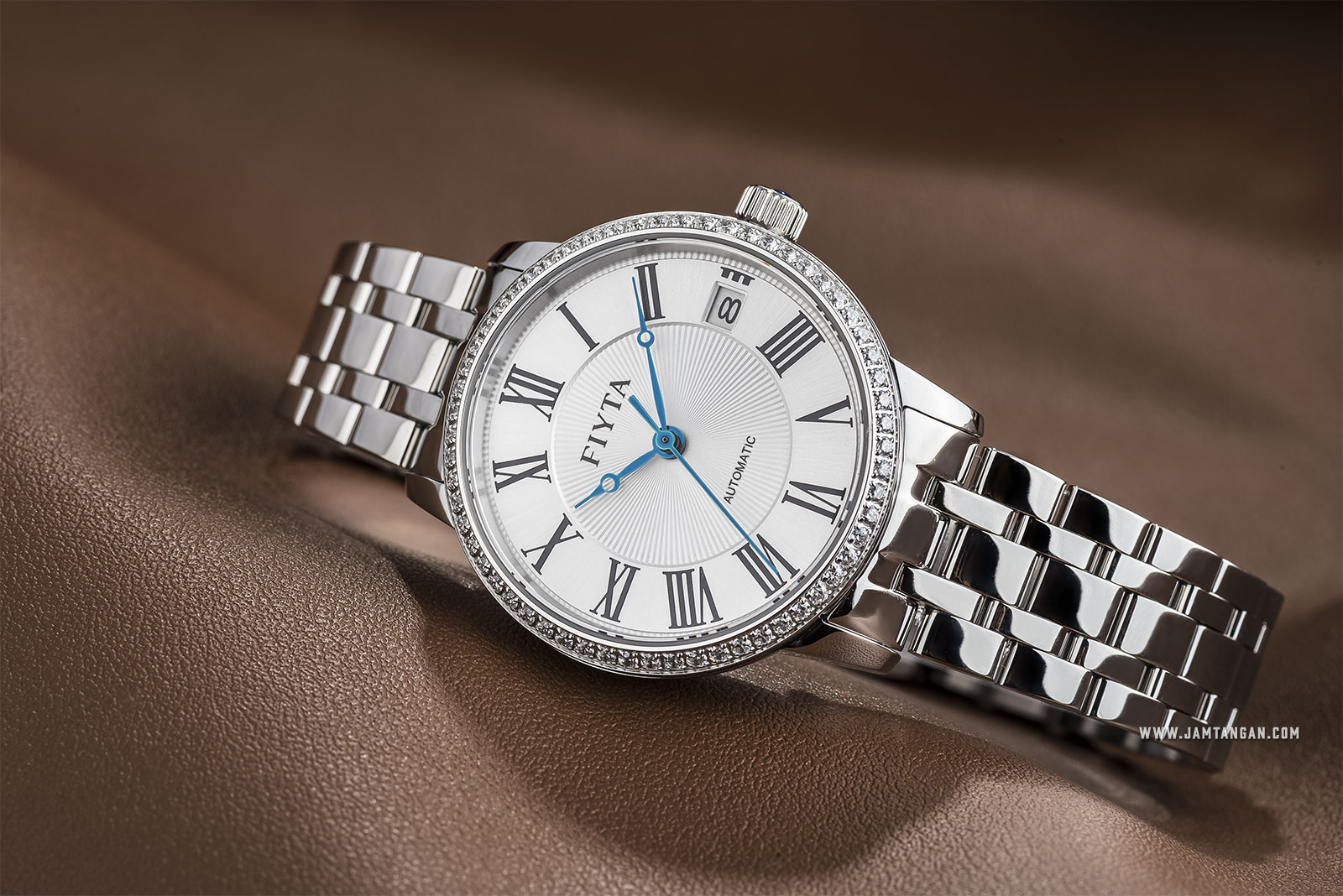 FIYTA LA802058.WWWD Classic Automatic Man White Dial Stainless Steel Machtwatch