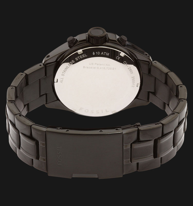 Fossil CH2601 Decker Chronograph Black 