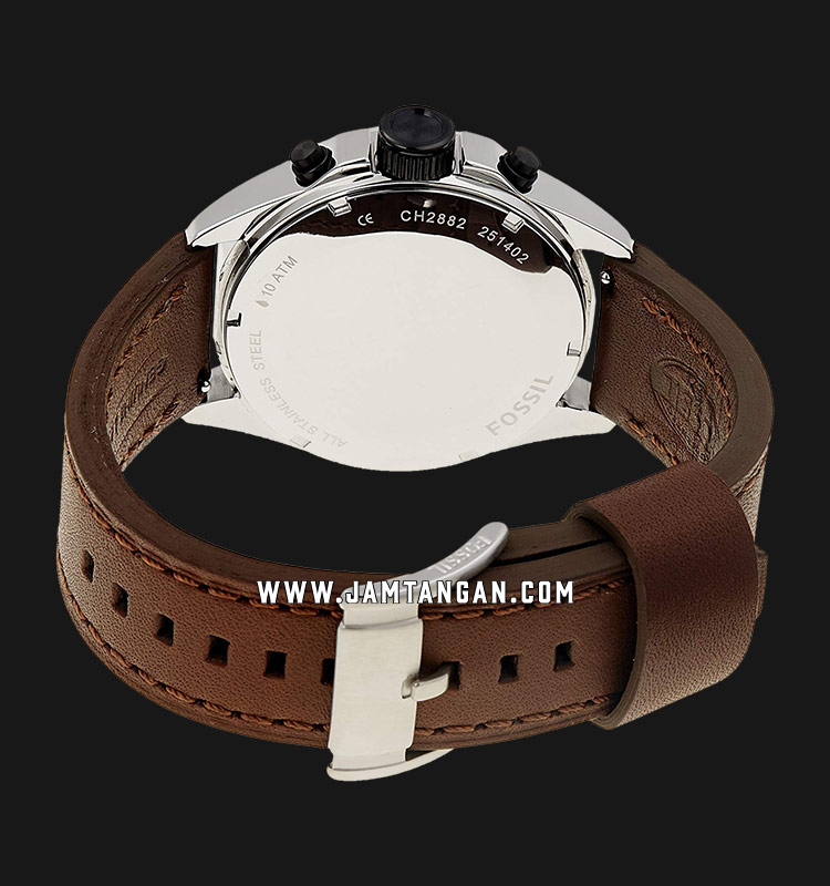 Fossil Decker CH2882 Chronograph White 